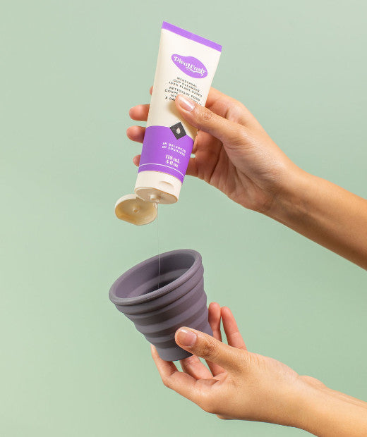 how to clean diva cup