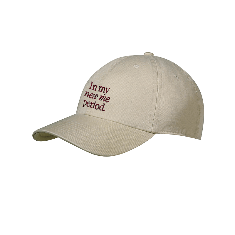 Cotton Baseball Cap Diva New Me Period Hat