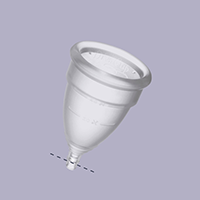 Trimming the stem of your DivaCup