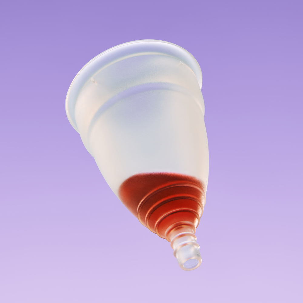 how to take out a menstrual cup