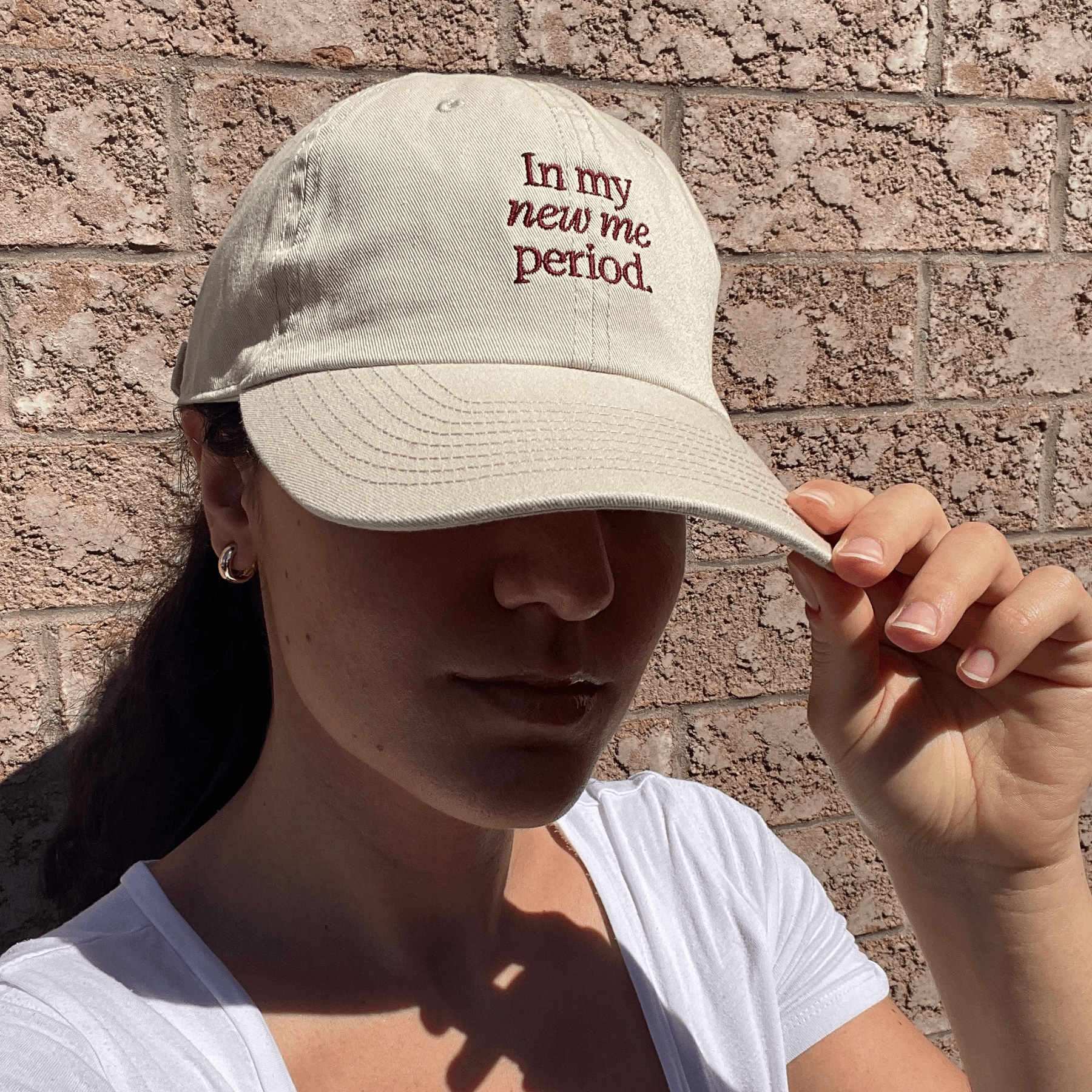 Cotton Baseball Cap DIVA New Me Period Hat DIVA US