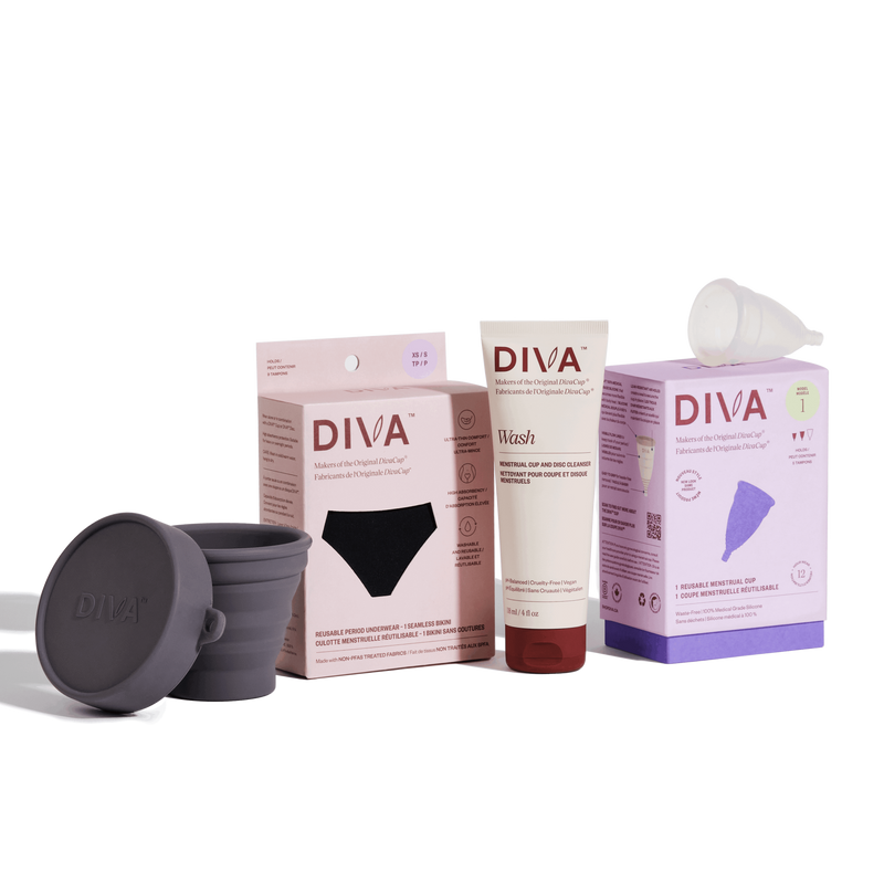 DIVA Cup Period Essentials Bundle