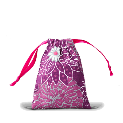 retro DIVA Cup cotton pouch