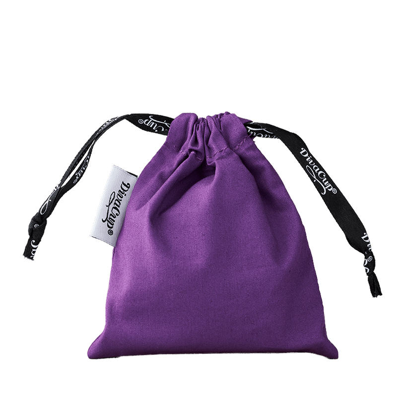 Purple Cotton Pouch