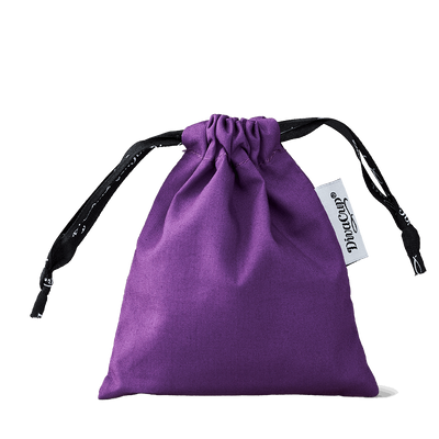 Purple Cotton Pouch