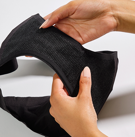 Gusset of Reusable Period Underwear