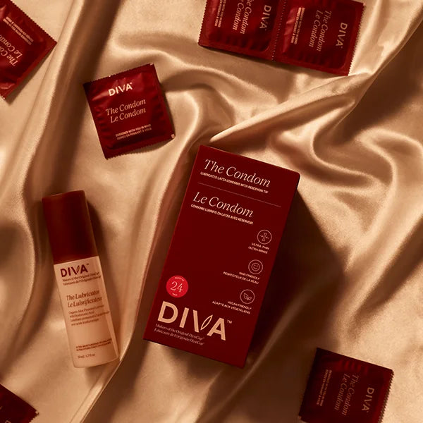 The Condom and The Lubricator Bundle DIVA US The Condom and The Lubricator Bundle DIVA US