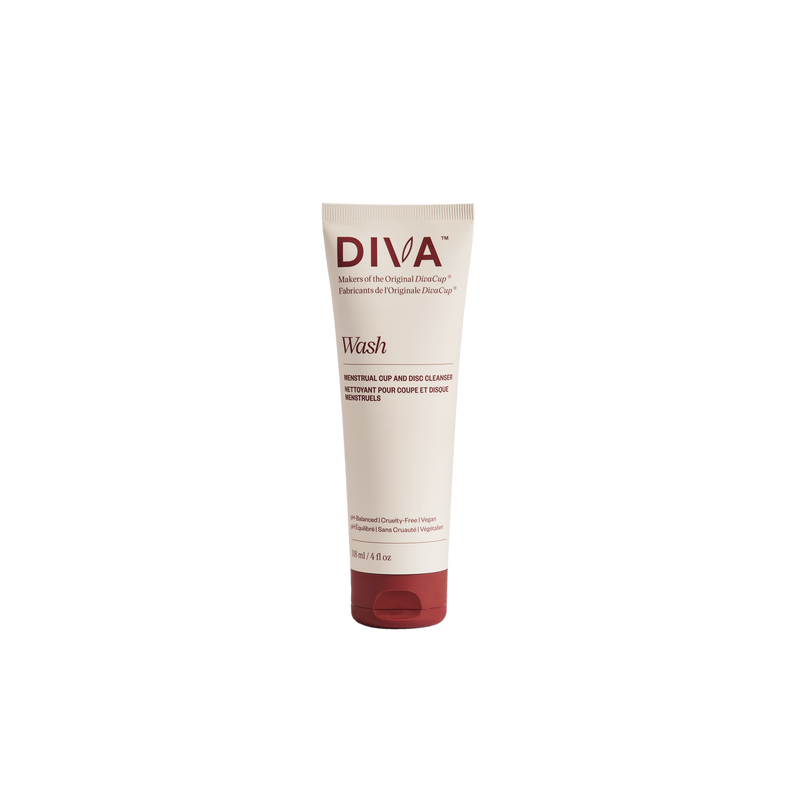 Complete your period products with DIVA Wash